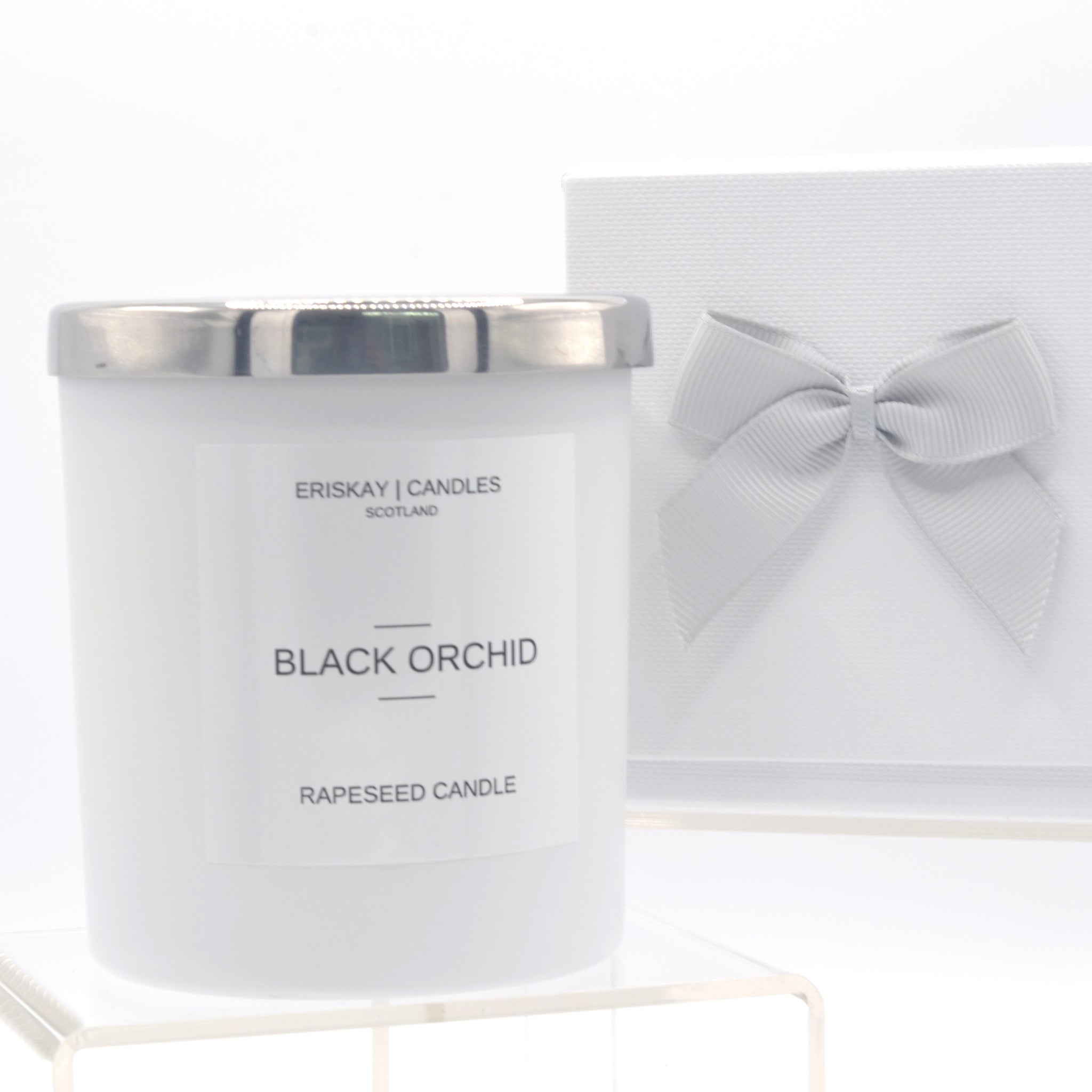 Eriskay Candle in Black Orchid