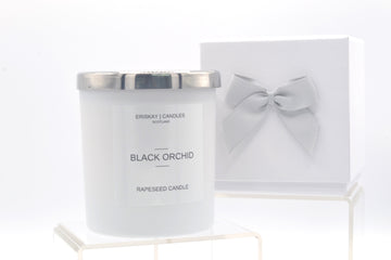 Eriskay Candle in Black Orchid