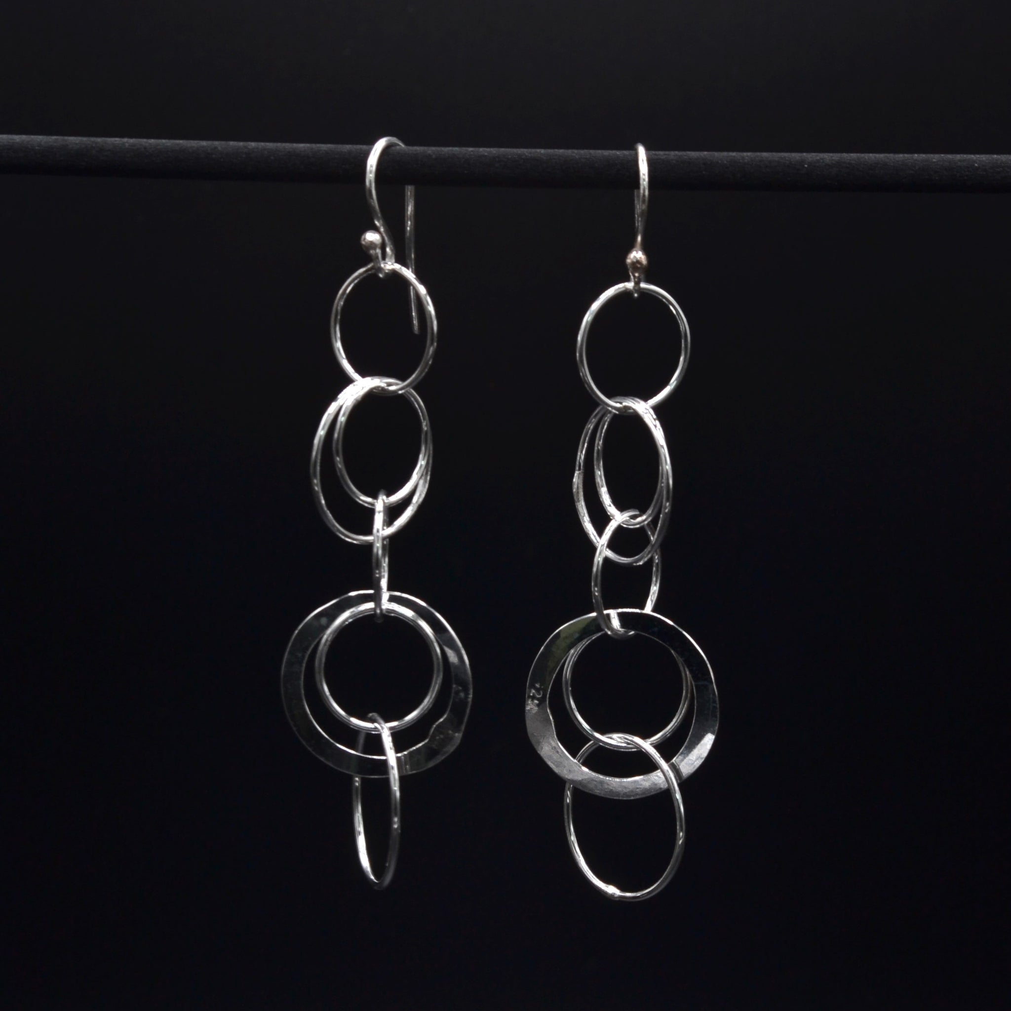 Silver Hoops Earrings