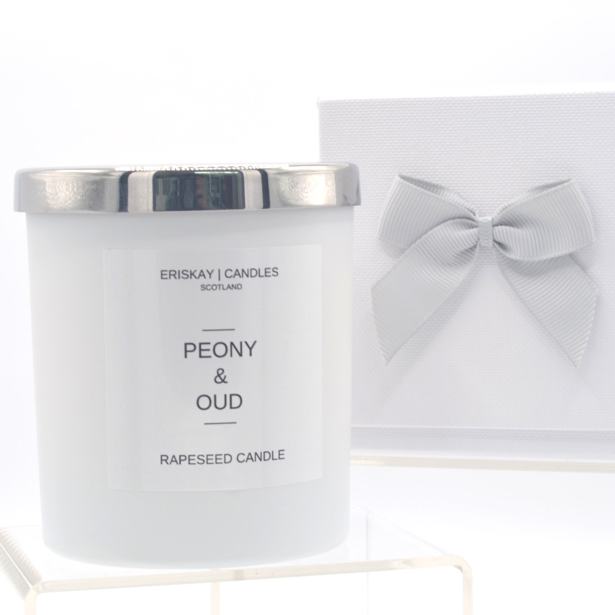 Eriskay Candle in Peony & Oud