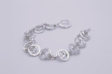 Twist Silver Bracelet